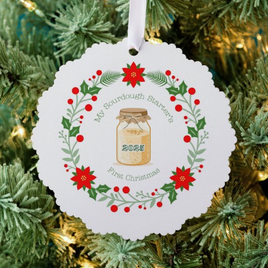 Carte Décorative Le premier Noël de mon levain (Insitu (Arbre))