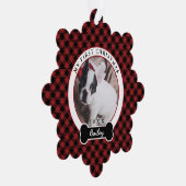 Carte Décorative Le premier Noël du chien (Droite)