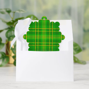 Carte Décorative Les textiles irlandais inspirés de la Saint-Patric
