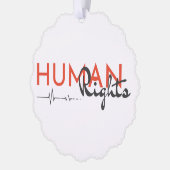 Carte Décorative Lifeline to Human Rights (Gauche)