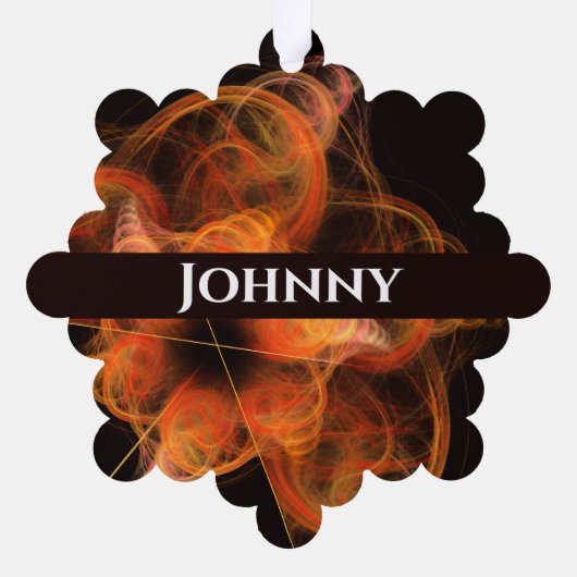 Carte Décorative Lignhtworks Abstract (Verso)