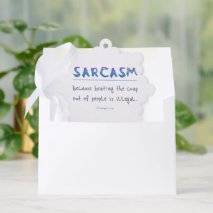 Carte Décorative l'illusion de métal poli de SlipperyJoe avec sarca