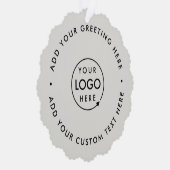 Carte Décorative Logo de commerce (Droite)