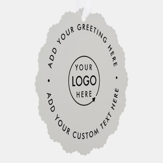 Carte Décorative Logo de commerce (Droite)