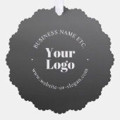 Carte Décorative Logo d'entreprise ou design & texte modifiable (Recto)