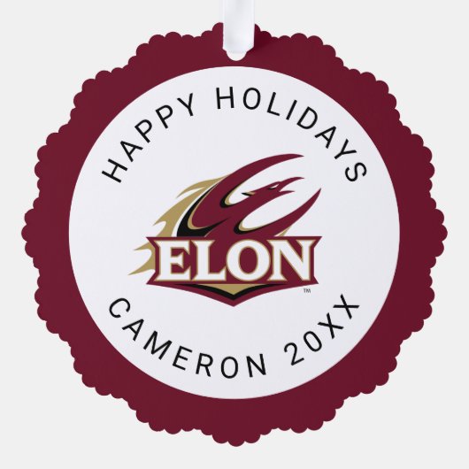 Carte Décorative Logo Elon Phoenix (Verso)