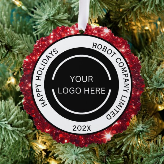 Carte Décorative Logo et nom de la société rouge moderne (Insitu (Arbre))