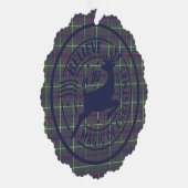 Carte Décorative MacIntyre Chasse moderne écossaise Tartan Noël (Droite)