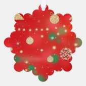 Carte Décorative Magie de vacances éclatante (Verso)