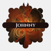 Carte Décorative Magie du matin Art Abstrait (Verso)