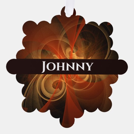 Carte Décorative Magie du matin Art Abstrait (Recto)