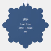 Carte Décorative Maison de pain d'épices Noël (Verso)