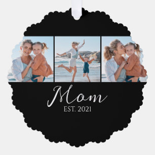 Carte Décorative Maman a établi un script noir 3 Photo