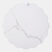Carte Décorative Marbre Blanc (Recto)