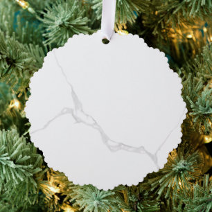 Carte Décorative Marbre Blanc
