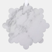 Carte Décorative Marbre Blanc (Verso)
