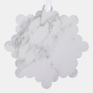 Carte Décorative Marbre Blanc