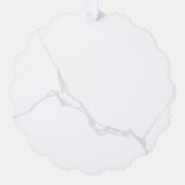 Carte Décorative Marbre blanc (Recto)