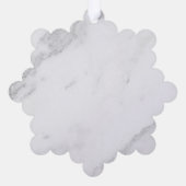 Carte Décorative Marbre Blanc (Verso)