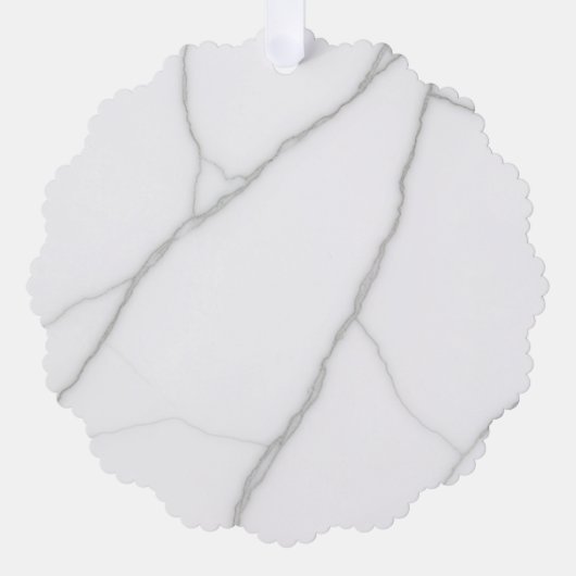 Carte Décorative Marbre Blanc (Recto)