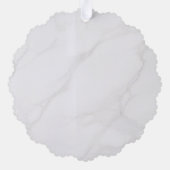 Carte Décorative Marbre Blanc (Verso)