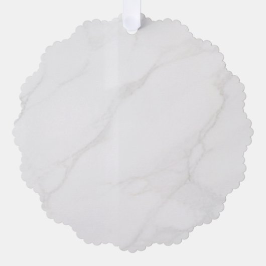 Carte Décorative Marbre Blanc (Recto)