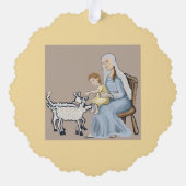 Carte Décorative Marie et Jésus (Verso)