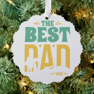 Carte Décorative Meilleur Papa du Monde