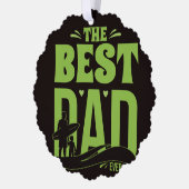 Carte Décorative Meilleur Papa du Monde (Gauche)
