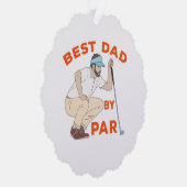 Carte Décorative Meilleur papa par rapport (Droite)