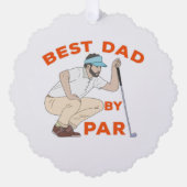 Carte Décorative Meilleur papa par rapport (Recto)