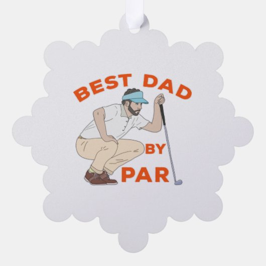 Carte Décorative Meilleur papa par rapport (Verso)