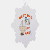 Carte Décorative Meilleur papa par rapport (Droite)