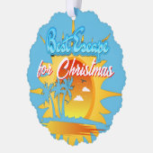 Carte Décorative Meilleure évasion pour Noël (Gauche)