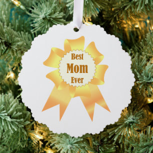 Carte Décorative Meilleure maman jamais Golden Lauréat du prix ruba