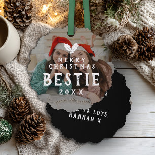 Carte Décorative Meilleures Amies Meilleure Amie Joyeux Noël Photo
