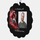 Carte Décorative Memorial Keepsake Baseball Softball  (Gauche)