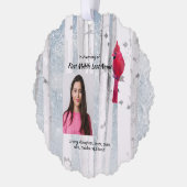 Carte Décorative Memorial Keepsake Cardinal Bird (Gauche)