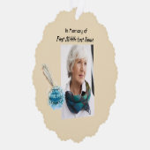 Carte Décorative Memorial Keepsake Feather Pen (Droite)