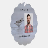 Carte Décorative  Memorial Keepsake Sandpiper Shore Bird  (Droite)