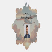 Carte Décorative Memorial Keepsakes Pilot Airplane Sunset (Droite)