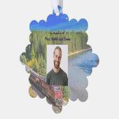 Carte Décorative Memorial Memory Card Train Rail Tram Railway (Gauche)