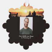 Carte Décorative Mémorial Père Son Pêcheur (Recto)