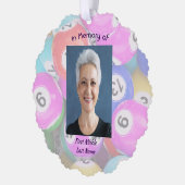 Carte Décorative  Memorial Photo Keepsake Bingo Game (Gauche)