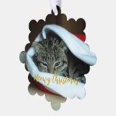 Carte Décorative Meowy Christmas Cat (Gauche)