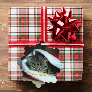 Carte Décorative Meowy Christmas Cat