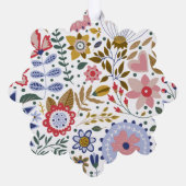 Carte Décorative Merci Fête des mariées fleur sauvage (Verso)