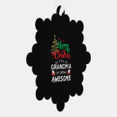 Carte Décorative Merry Christmas (Droite)