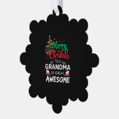 Carte Décorative Merry Christmas (Gauche)