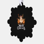 Carte Décorative Merry Christmas Deer (Gauche)